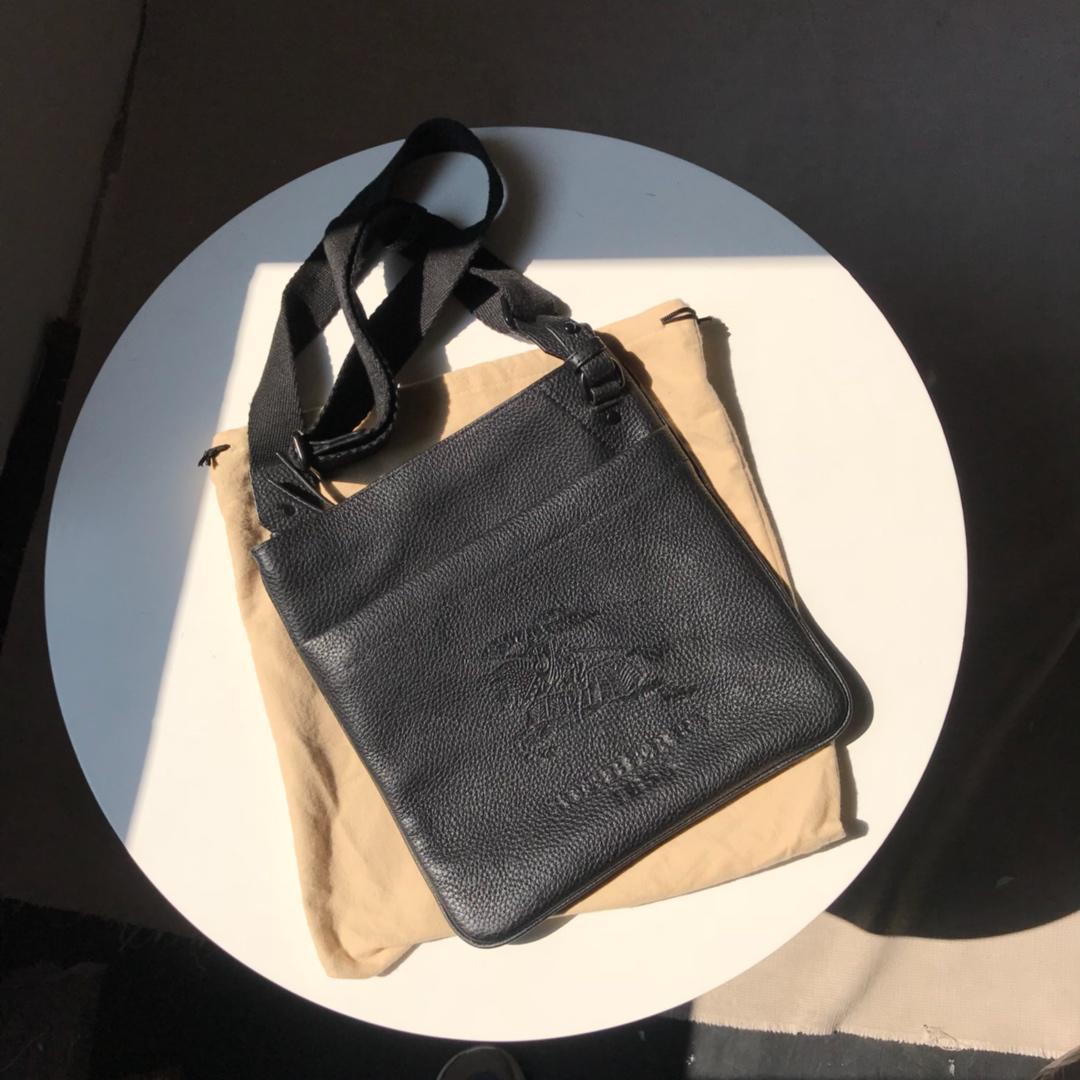 Cheap Burberry Men Shoulder Bag Black