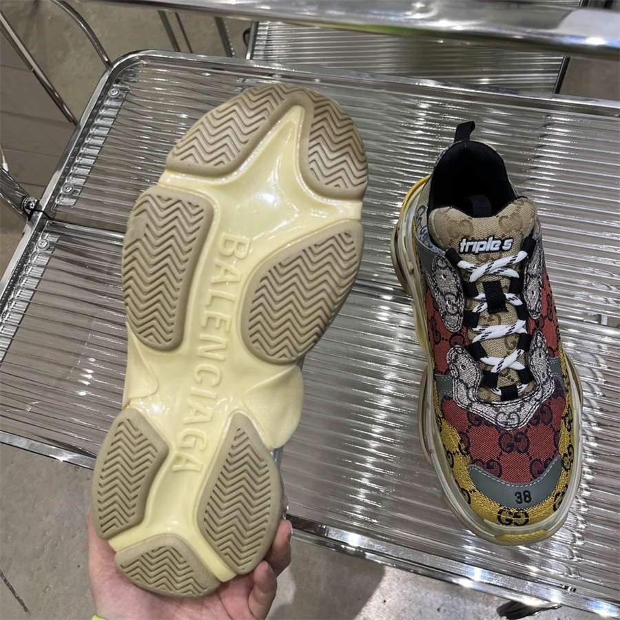 Balenciaga x Gucci triple sneakers