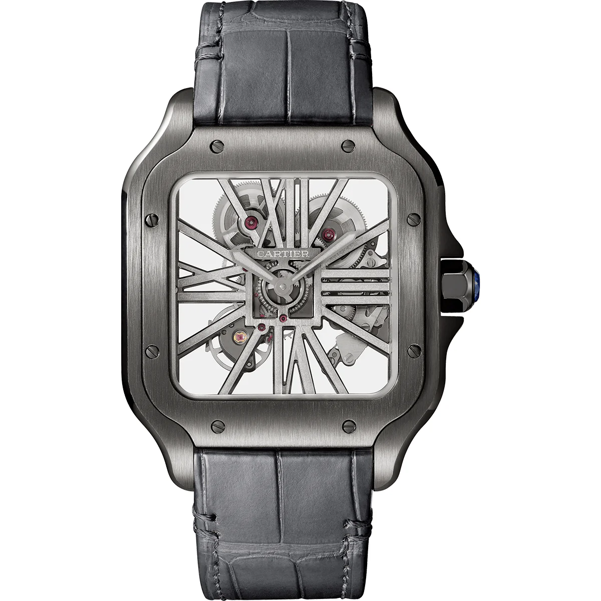Santos de skeleton watch CRWHSA0009(Box NOT Included)