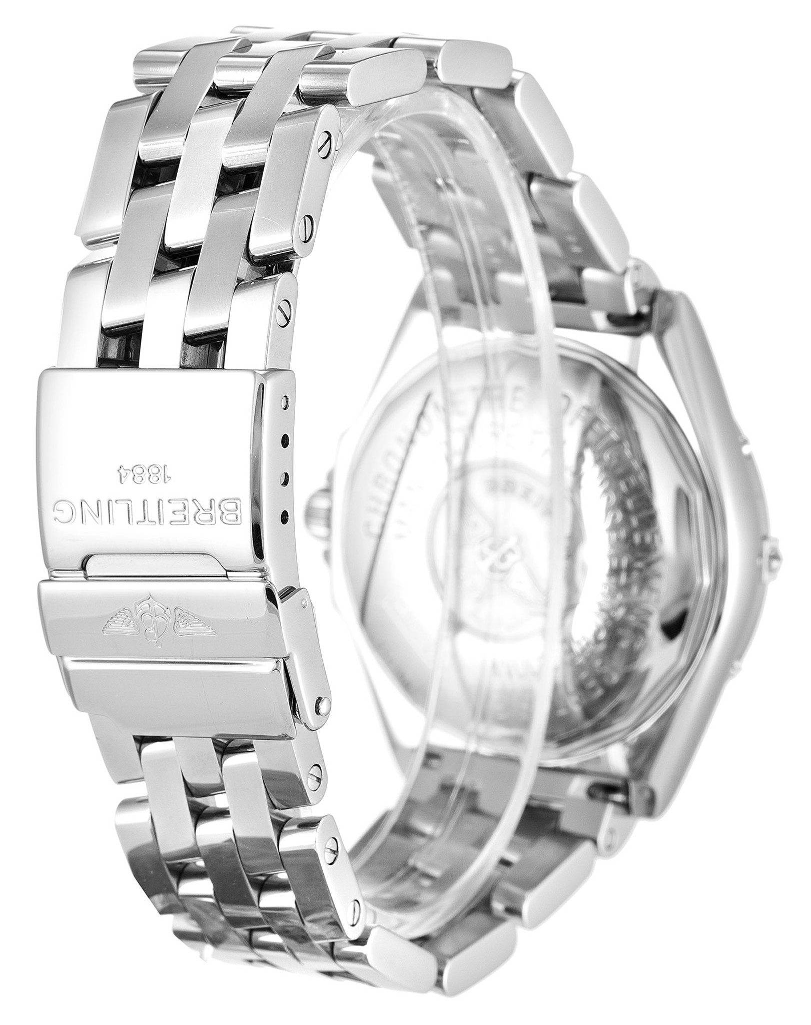 Wings Automatic Black Dial Stick Markers A10350