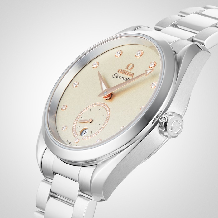 Seamaster Aqua Terra Seamaster Steel Chronometer 38mm Ladies Watch