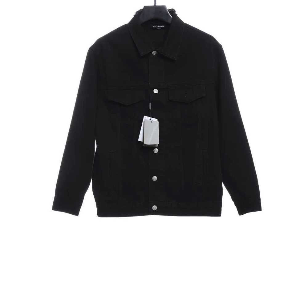Classic Back Embroidered Denim Jacket