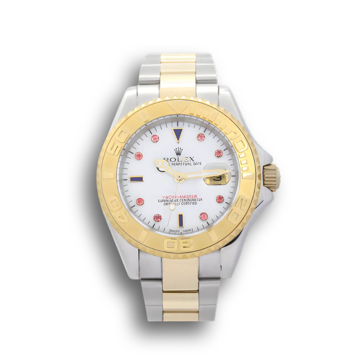 Yacht-Master Red Diamond and White dial 16623