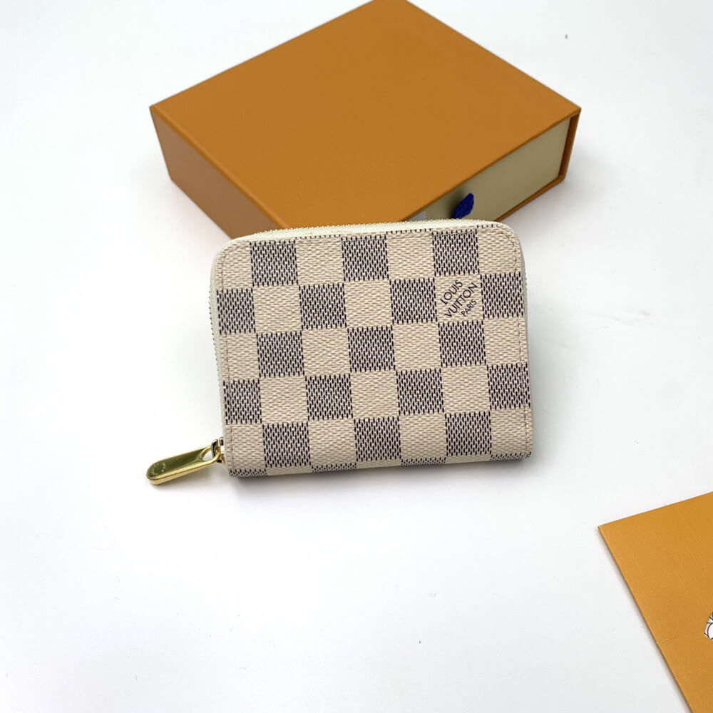 Louis Vuitton DAMIER AZUR ZIPPY COIN PURSE