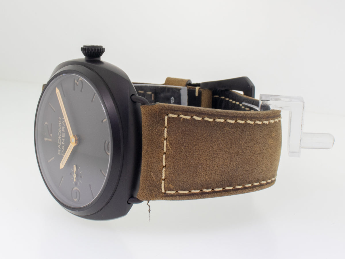 Historic Radiomir 3 Days - Composite - Black Arabic Dial - PAM00504