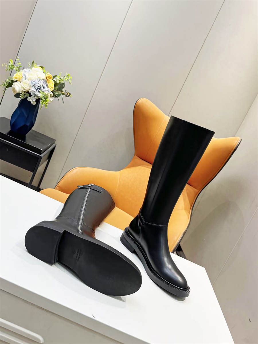 Balenciaga zipper tall boots