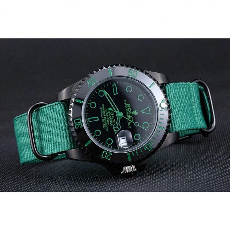 Stealth Submariner Green Nylon Strap 622009