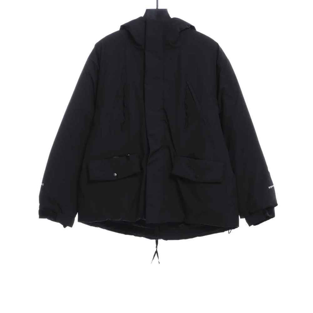 Outdoor functional jacket hooded padded jacket