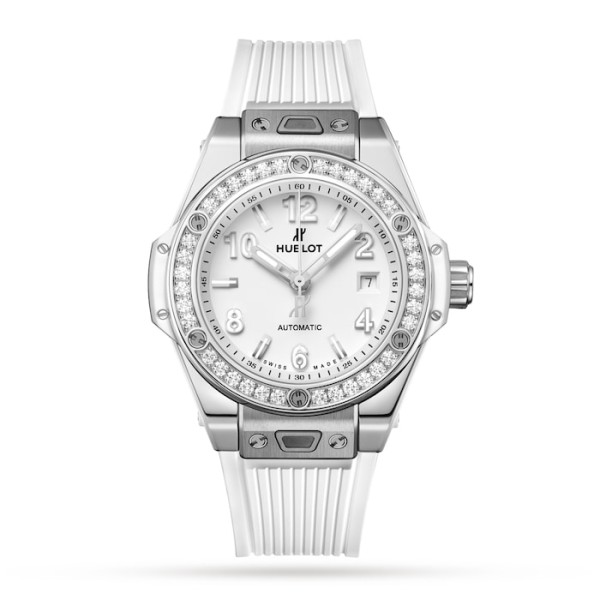 Big Bang Women Automatic White Rubber Watch 485.SE.2010.RW.1204