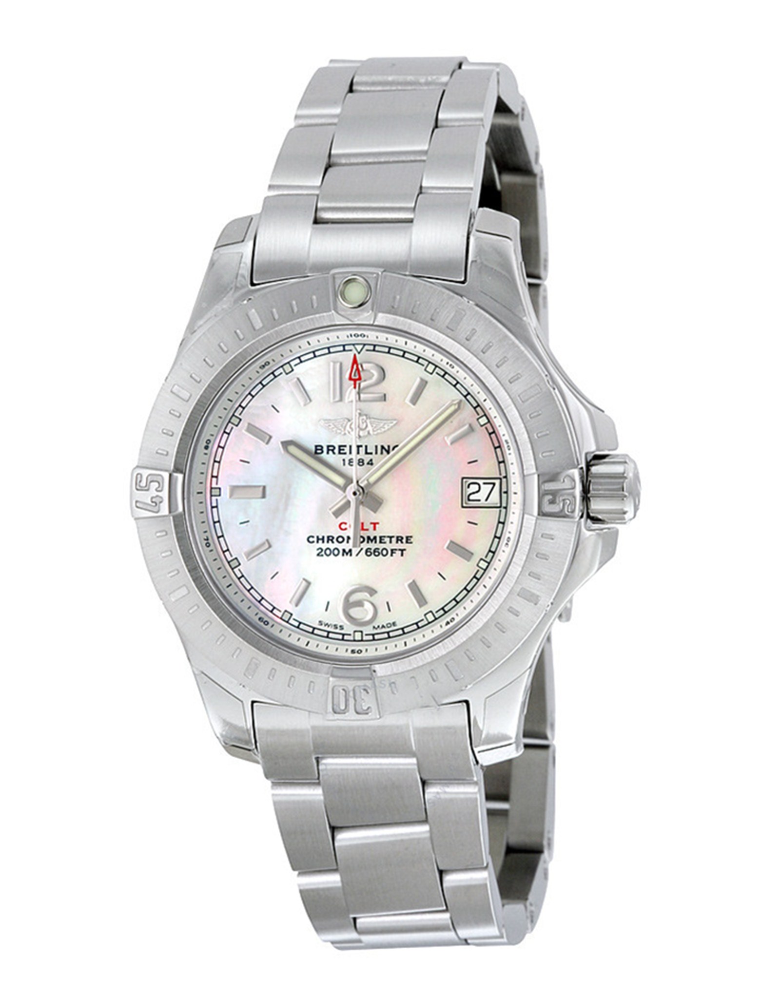 Colt Mother of Pearl Dial Stainless Steel A7738811 A770SS