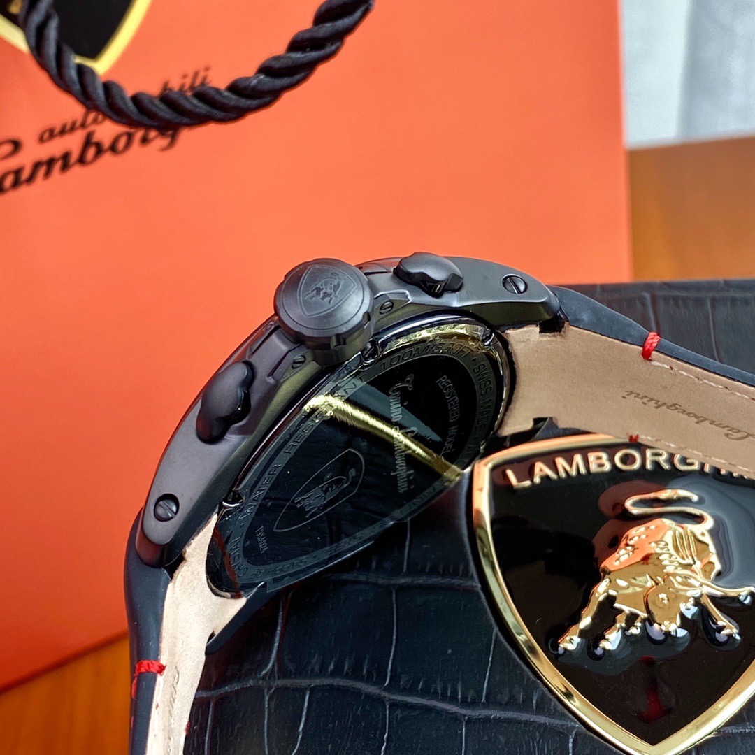 Tonino Lamborghini New Spyder Chronograph red / Black