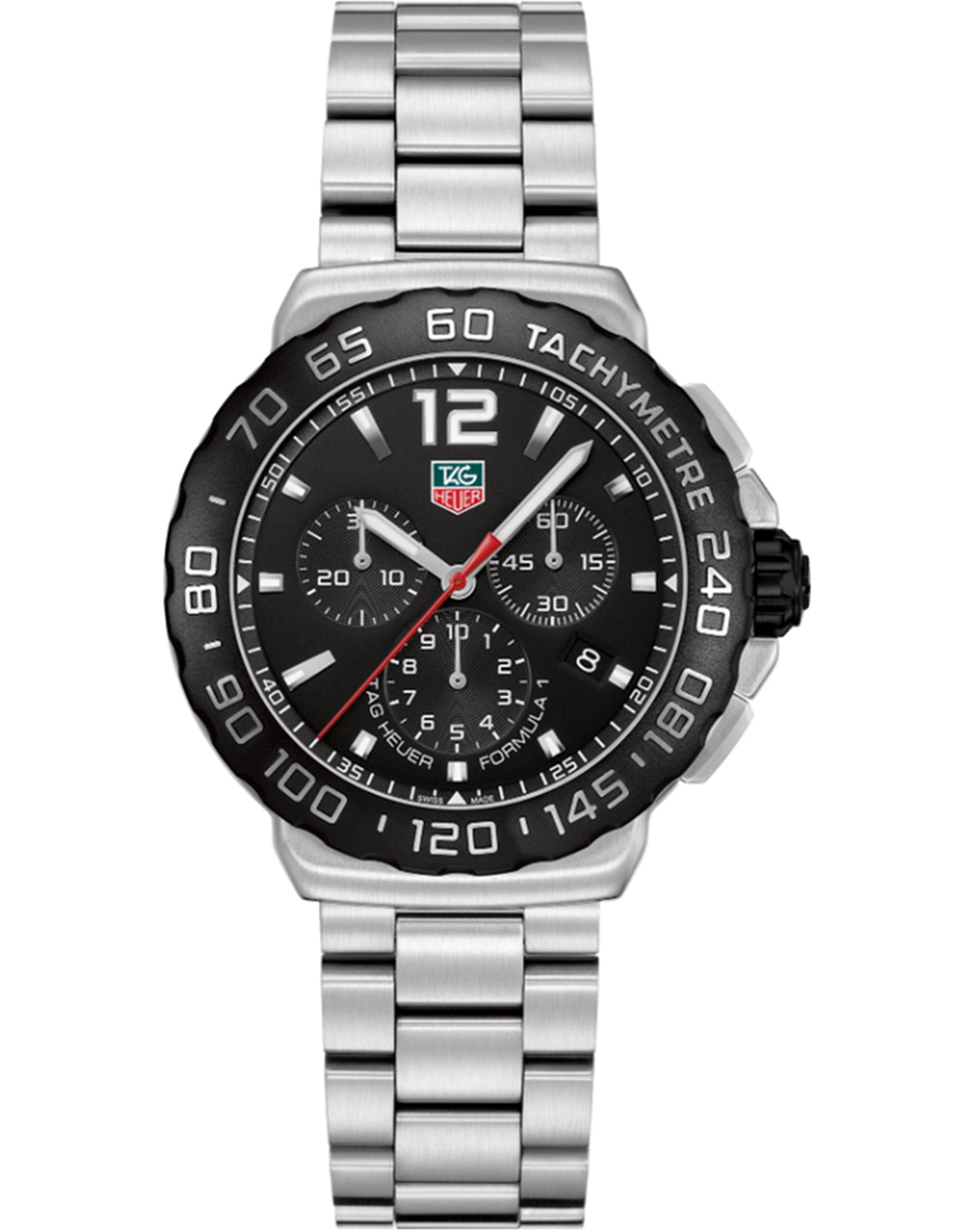 Formula 1 Black Dial Quartz Men's Sports Watch CAU1110.BA0858 42MM