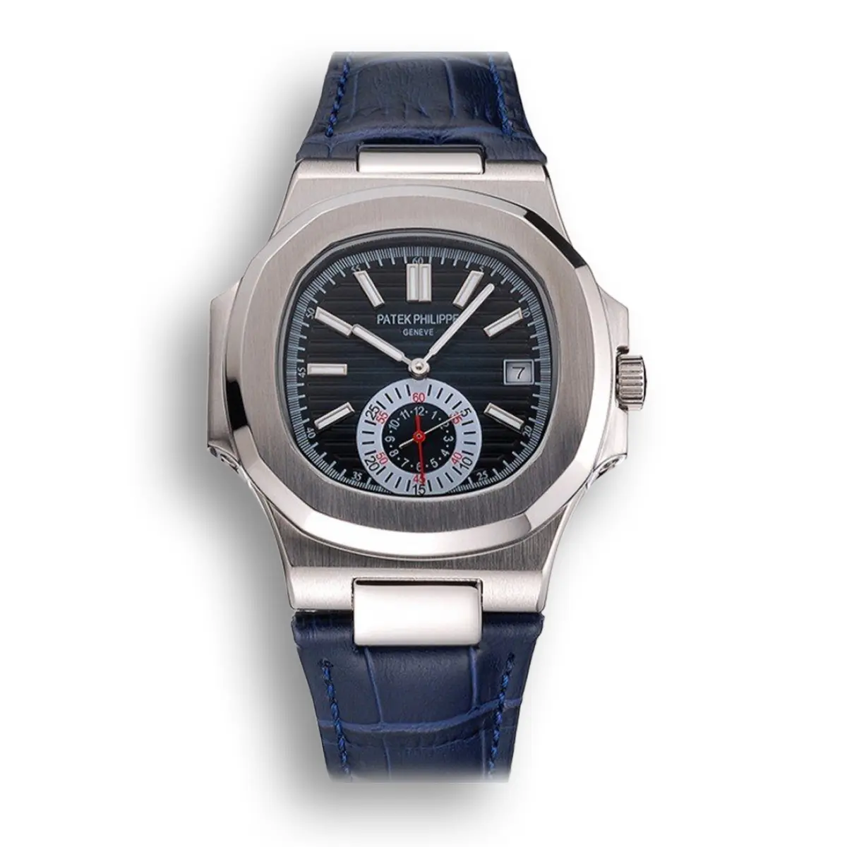 Nautilus 5980/1A-011 Dial Blue 40 mm, Stainless Steel