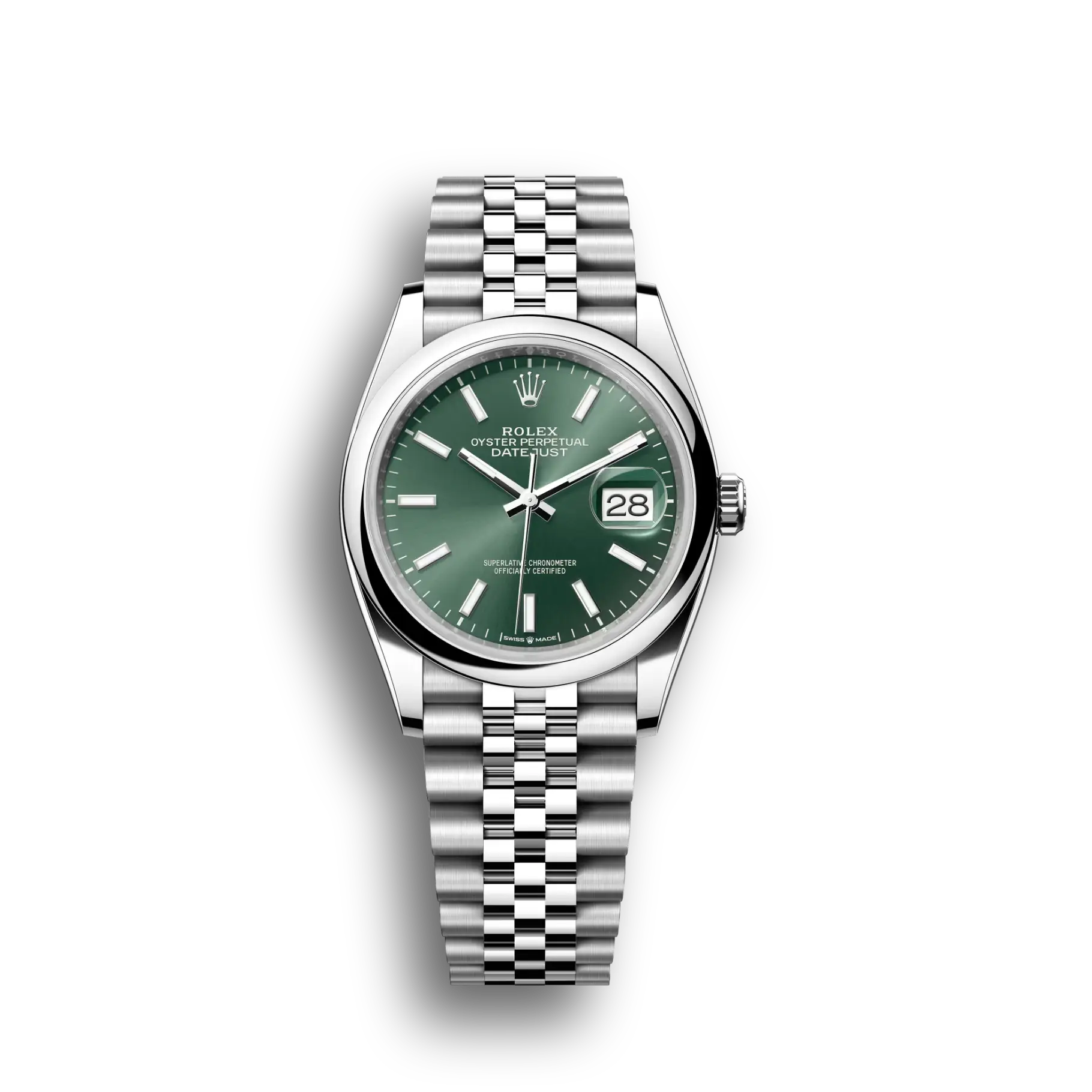 Datejust: mint green, m126200-0023