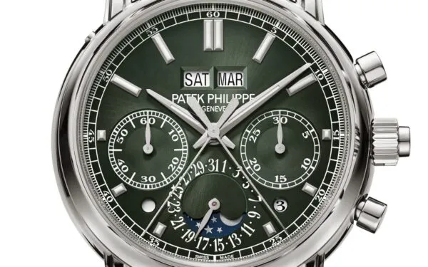 Split-Seconds chronograph, Perpetual calendar 40 mm,White gold,5204G-001