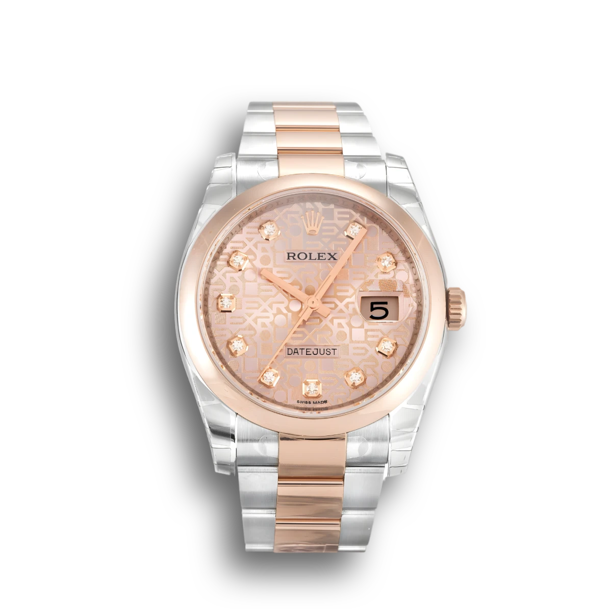 Datejust Rose Dial 116201