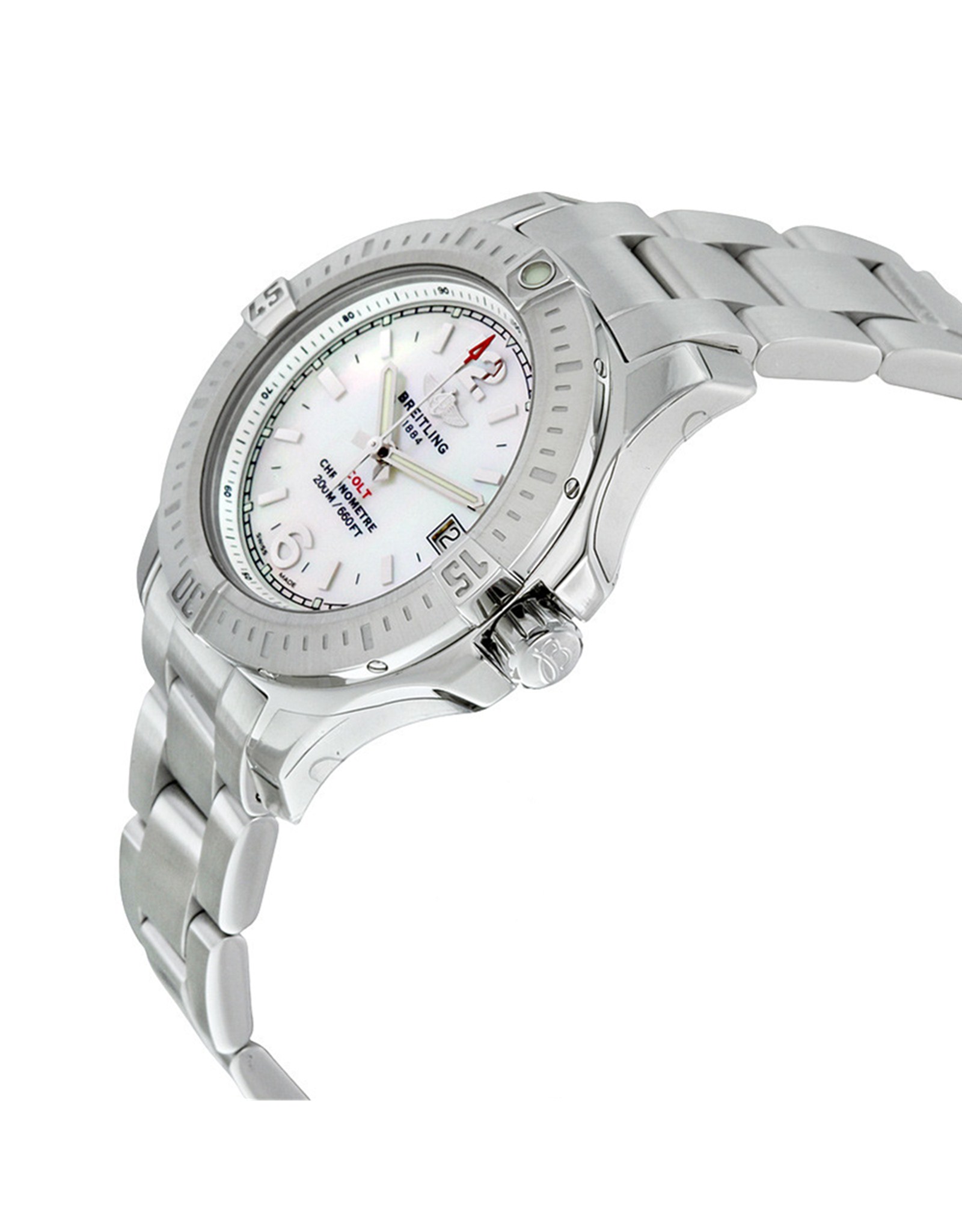 Colt Mother of Pearl Dial Stainless Steel A7738811 A770SS