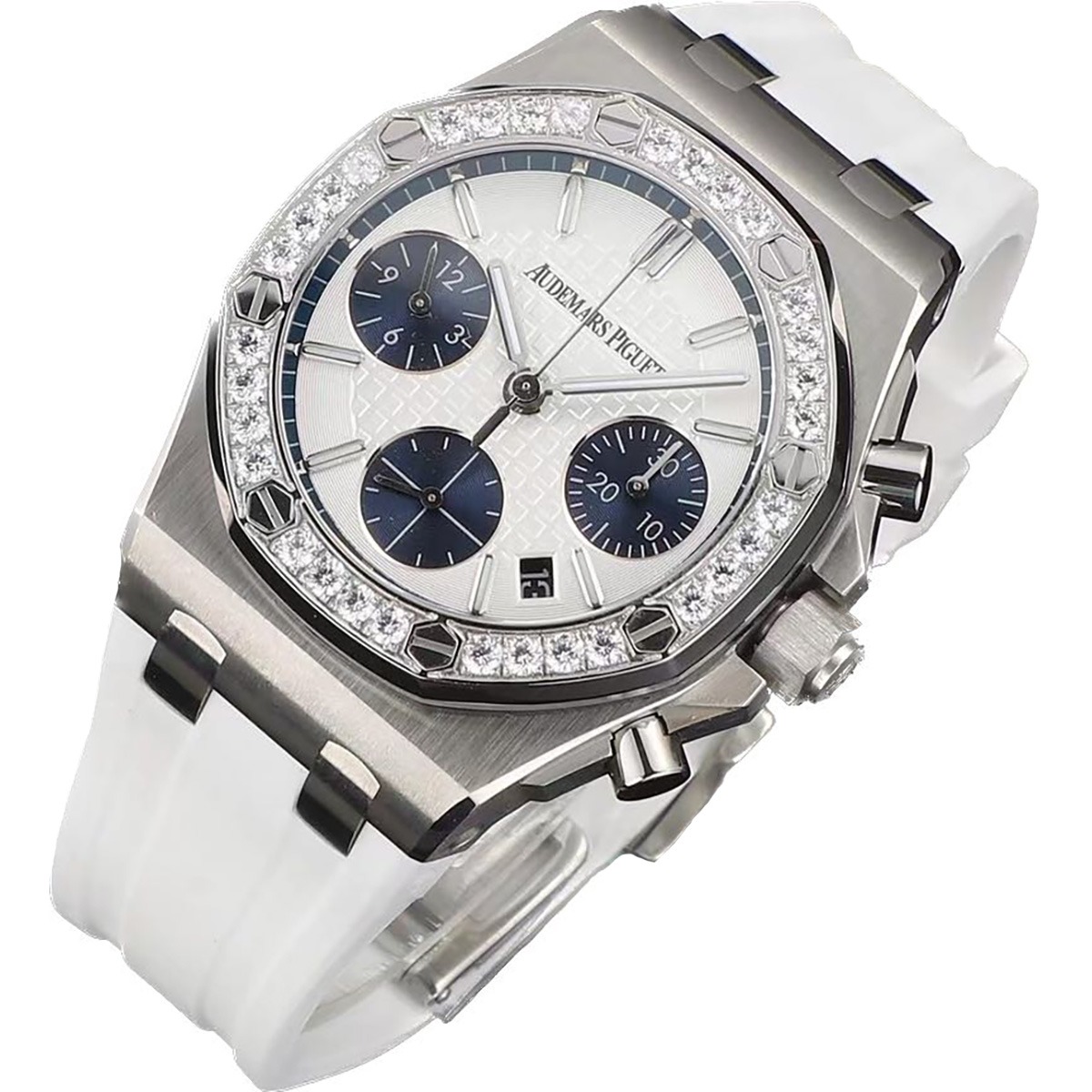 Royal Oak Offshore Chronograph 37 mm, White Ref. 26231ST.ZZ.D010CA.01