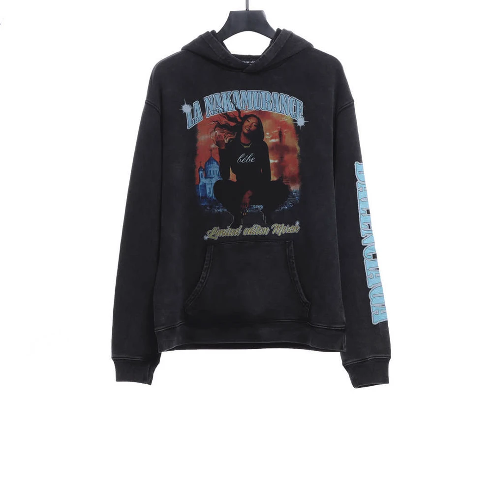 Co-branded AYA Singer Band Washed Hoodie