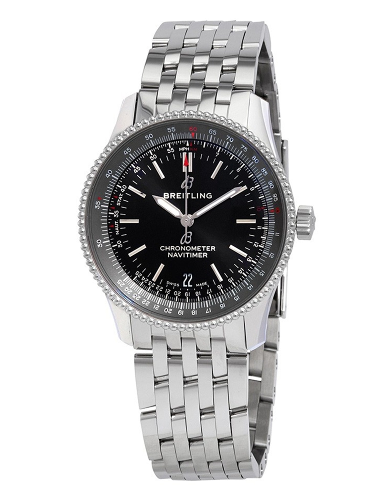 Navitimer Black Dial Stick Markers A17325241B1A1
