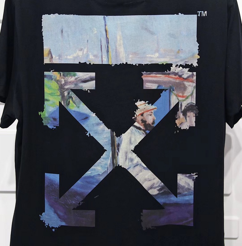 OFF-WHITE OIL PAINTING TEE