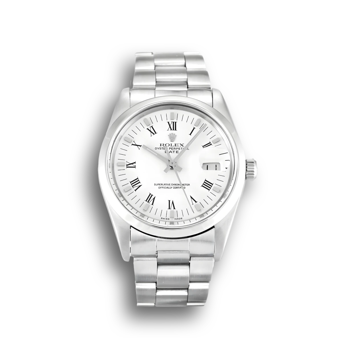 Oyster Perpetual Date White 15000