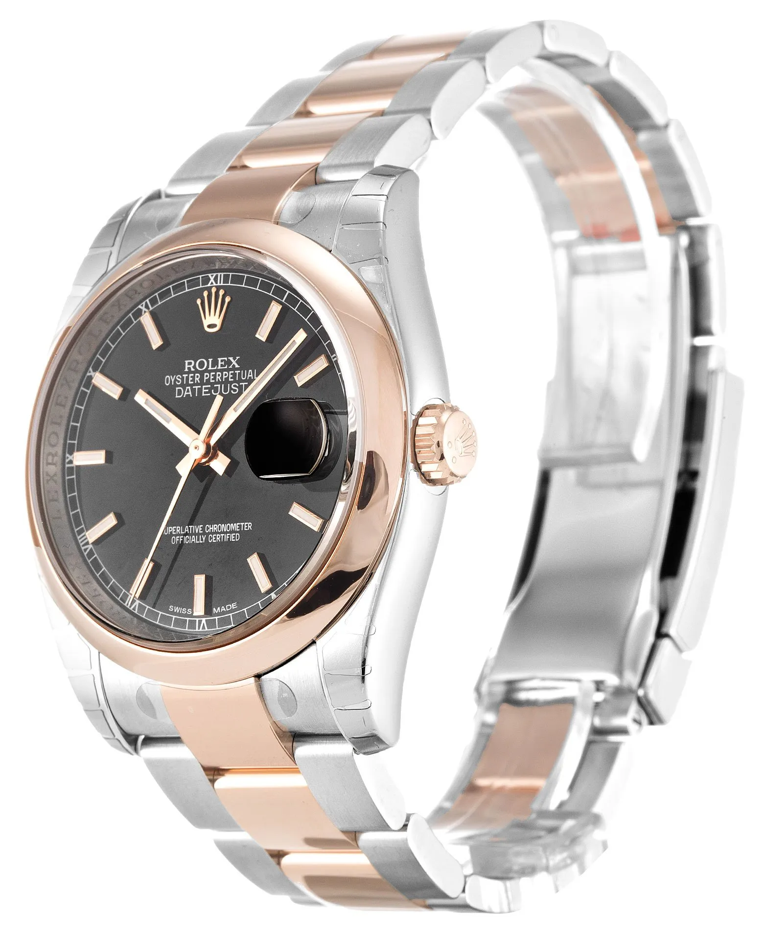 Datejust Black Baton Dial 116201