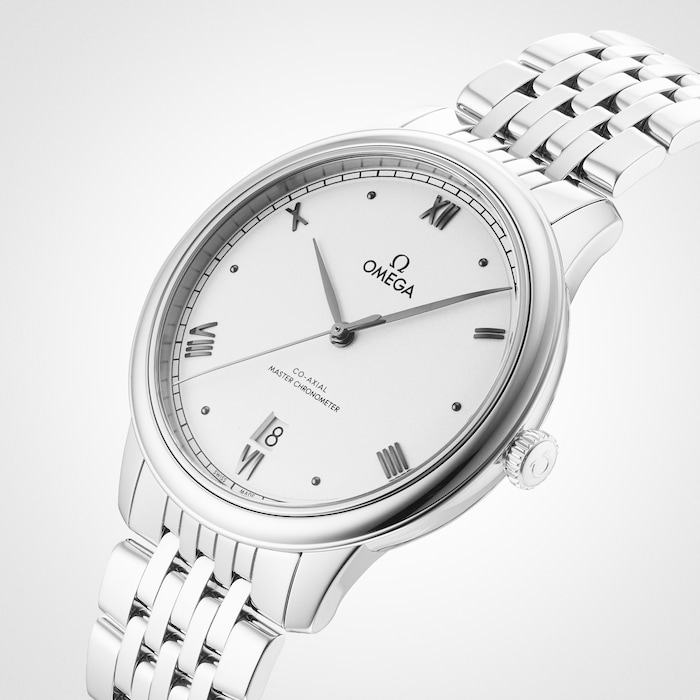 De Ville Prestige Co-Axial Master Chronometer 40mm Mens Watch Silver