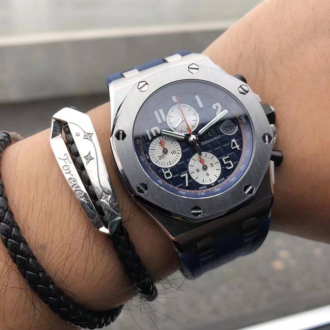 Royal Oak Offshore 42 mm, Blue Ref. 26470ST.OO.A027CA.01