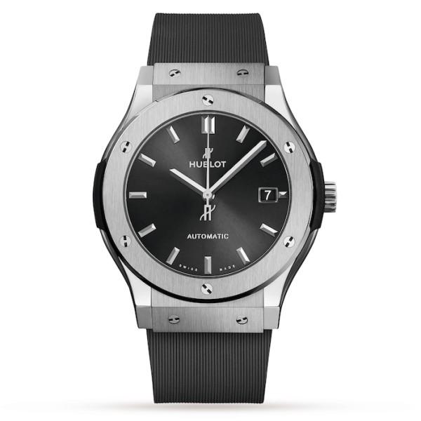 Classic Fusion Men Automatic Grey Rubber Watch 511.NX.7071.RX