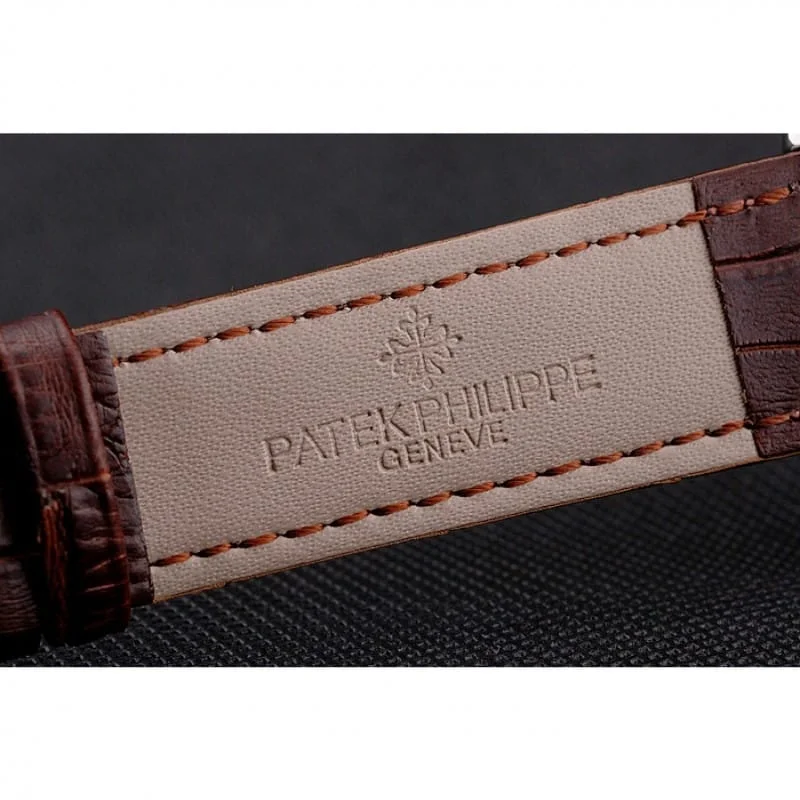 Calatrava Date Dial White 40 mm, Stainless Steel