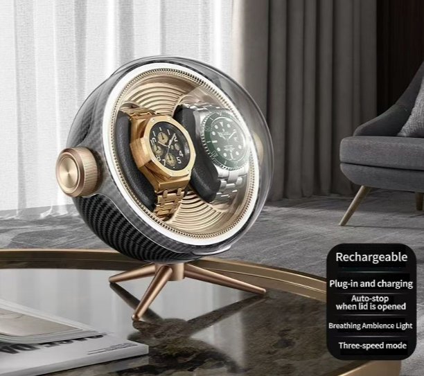 Watch Winder for Automatic Watches, Automatic Watch Winder Box, Astronaut series, silent and durable