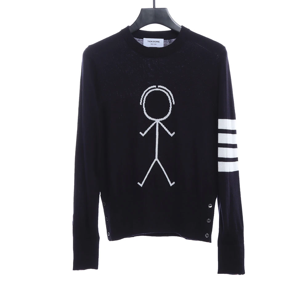 Stickman crew neck sweater