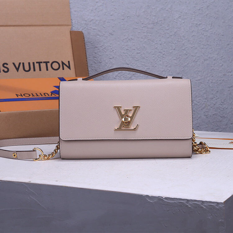 Louis Vuitton Lockme Clutch Purse