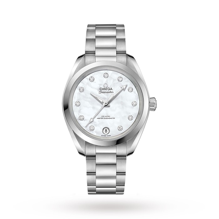 Seamaster Aqua Terra 150M Ladies 34mm Automatic Co-Axial Diamond Dot Watch