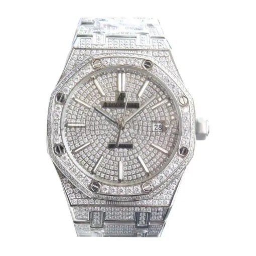 Royal Oak Selfwinding 41 mm, Steel/Gem Set Ref. 15400SR.OO.1220SR.01