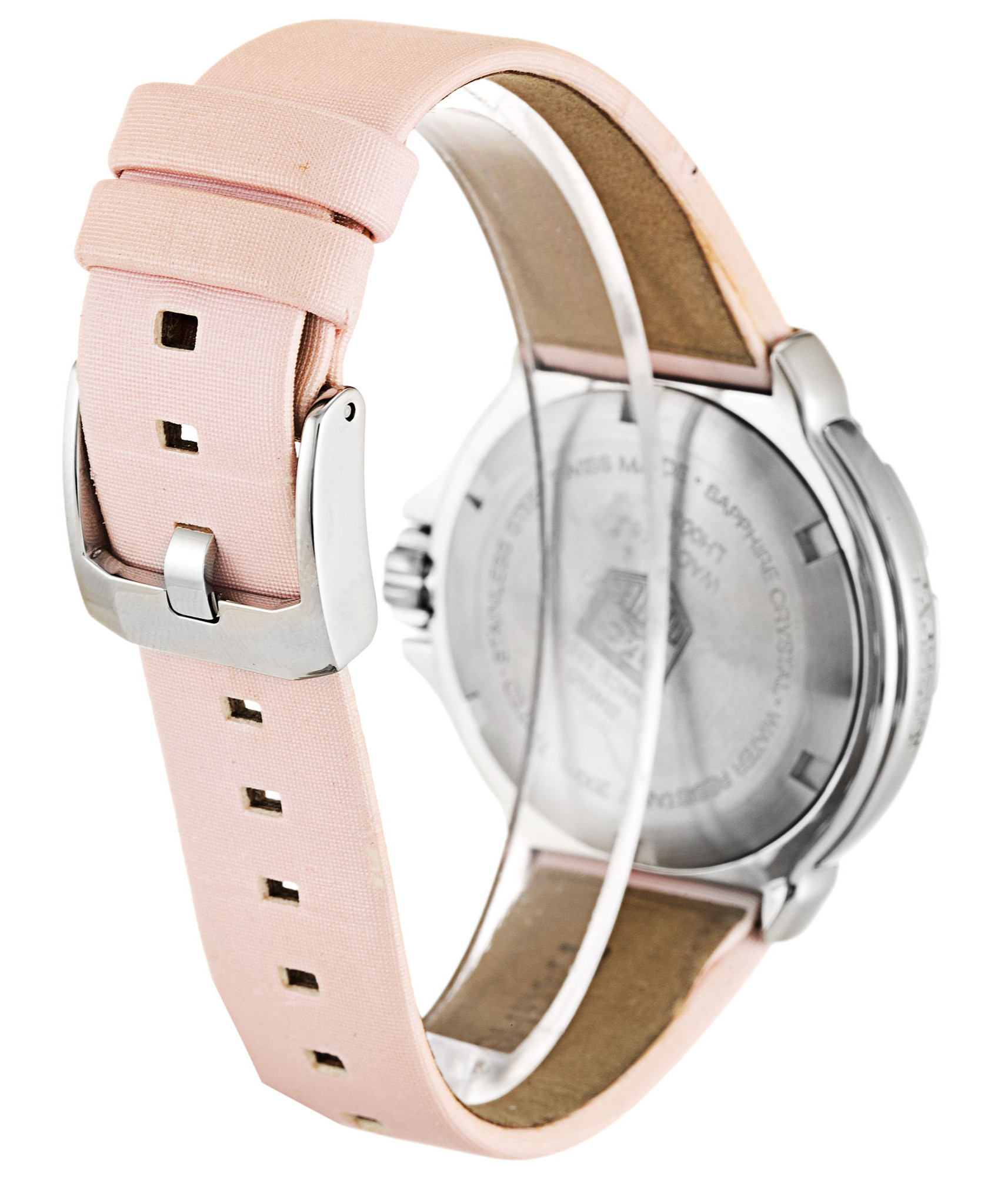 Formula 1 Sparkling WAC1216.FC6220 Pink Dial Stick Markers 37MM