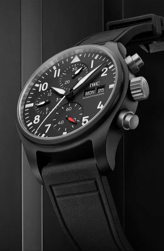 Schaffhausen Pilots watch chronograph 41 top gun iw389401 2
