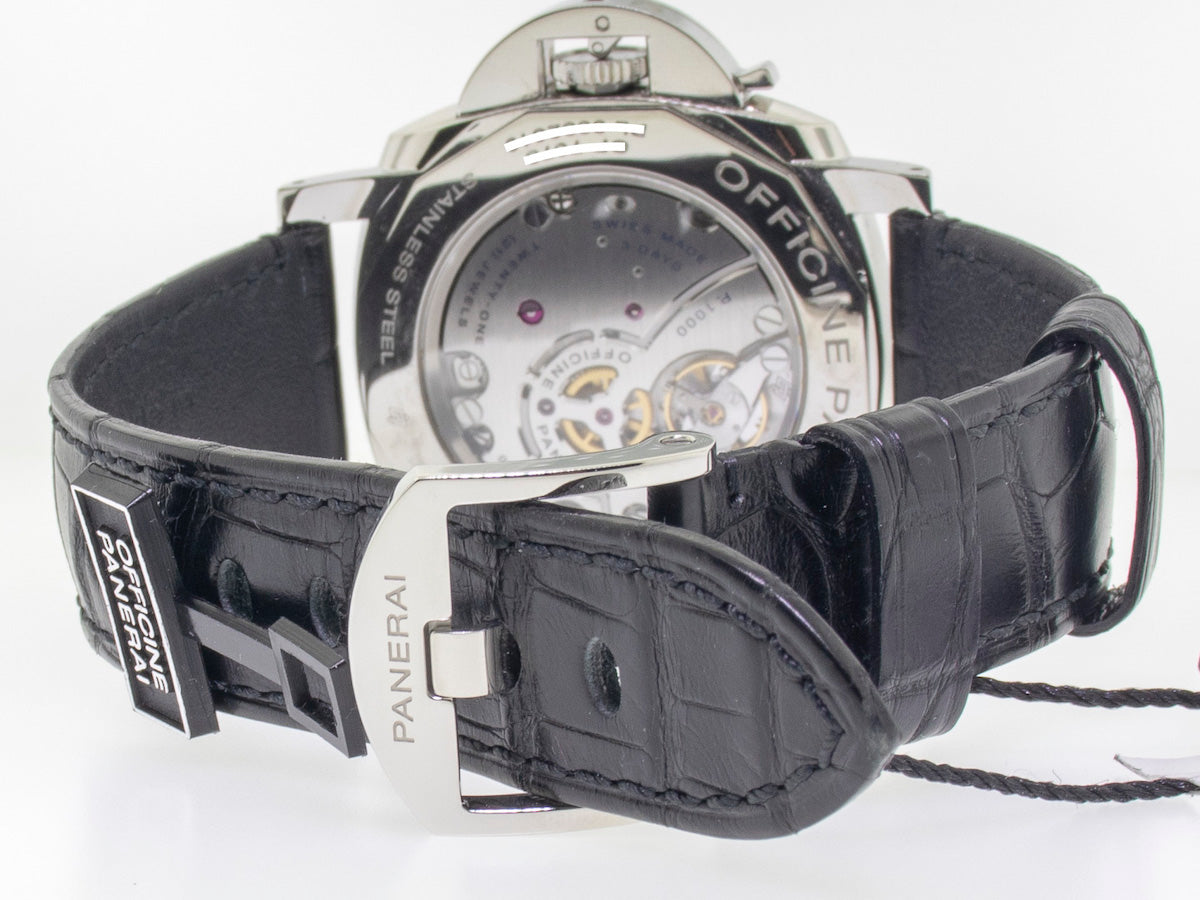 Luminor Due 3 Days Acciaio Stainless Steel Black Arabic Dial PAM00676