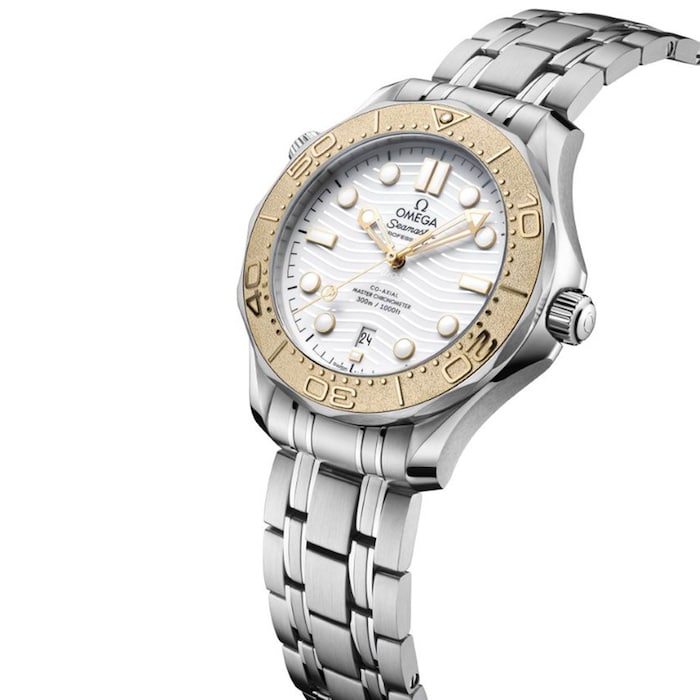 Seamaster Diver 300m Co Axial Master Chronometer Paris 2024 42mm Mens Watch White