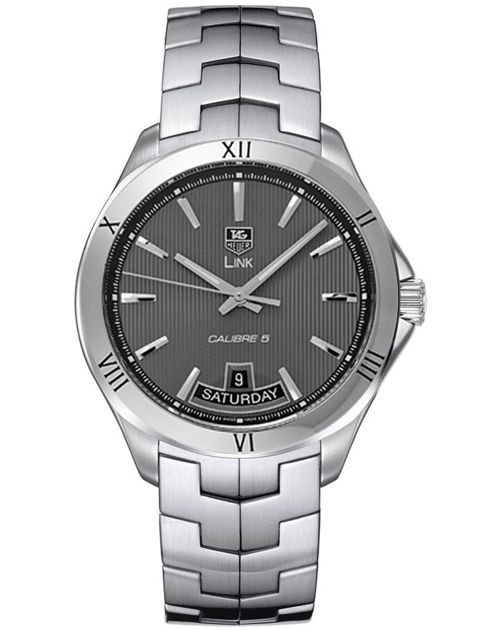 Link Grey Dial Stainless Steel Case WAT2015.BA0951 42MM