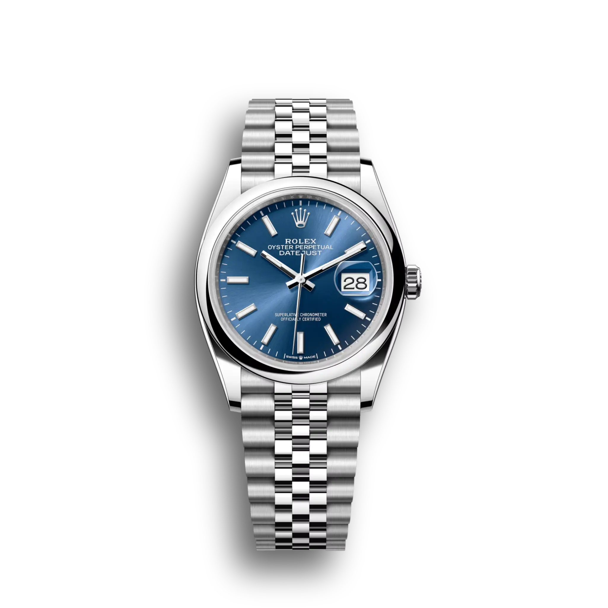 Datejust: bright blue, m126200-0005