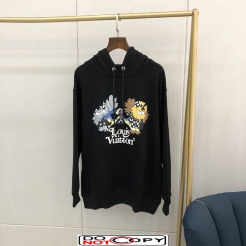 louis vuitton lions and birds sweatshirt black