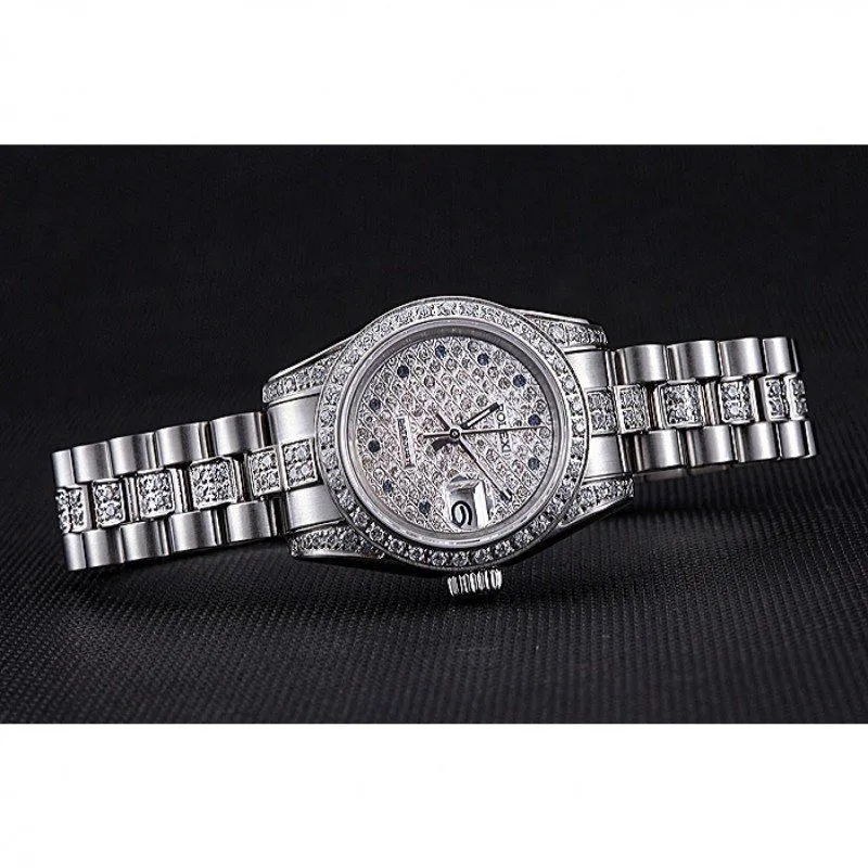 Swiss DateJust Diamond Dial Stainless Steel 622021