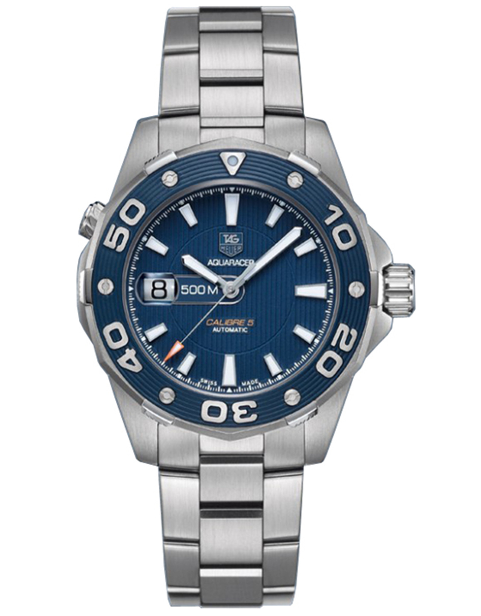 Aquaracer Automatic Blue Dial Men's Watch WAJ2112.BA0870 43MM