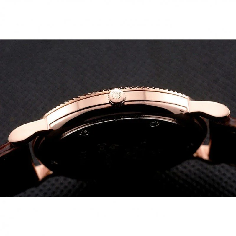 Calatrava Roman Dial Rose Gold 40 mm, Rose Gold Plated