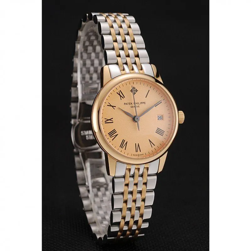 Calatrava Dial Gold 28 mm, Yellow Gold