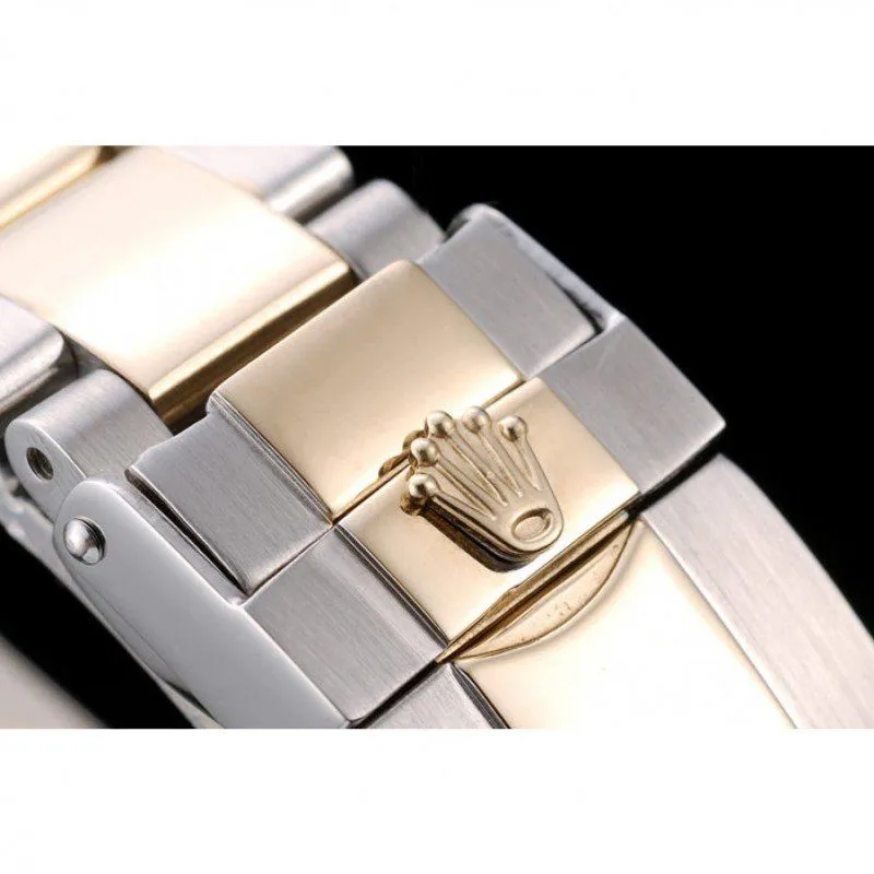 GMT Master II Gold Colored Ceramic Bezel Brown Dial Watch