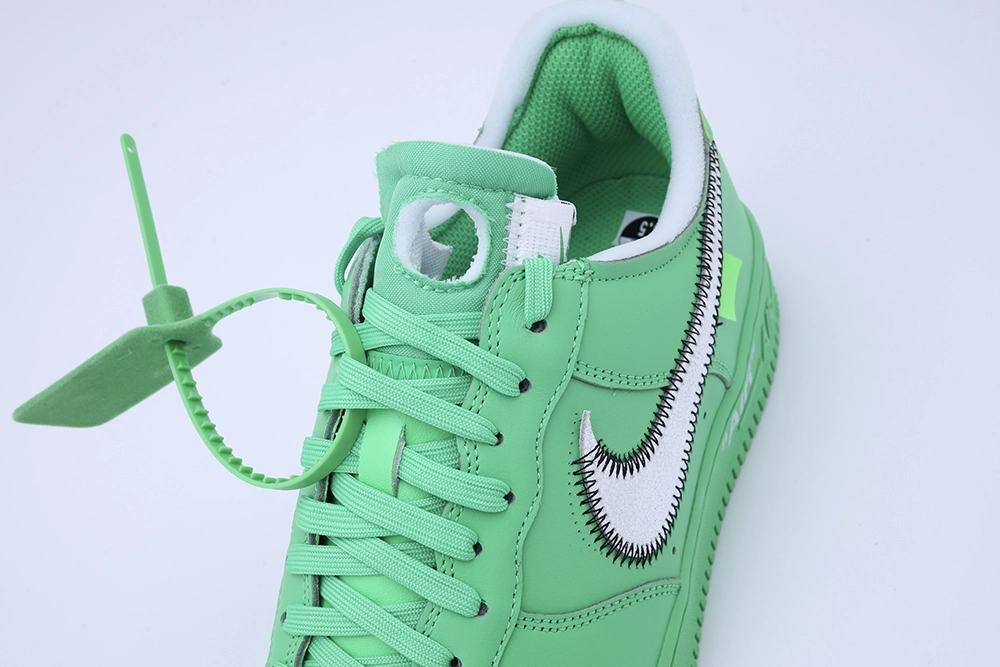 Air Force 1 Low Off-White Light Green Spark Quality