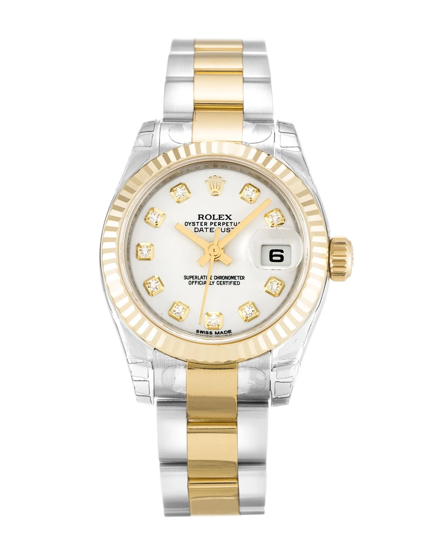 Datejust Lady White Diamond Dial 179173